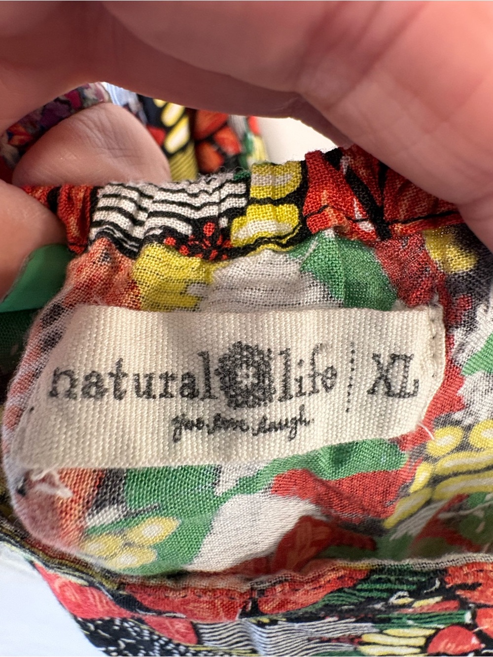 NATURAL LIFE Floral High-Low Maxi Sundress - Picture 6 of 9